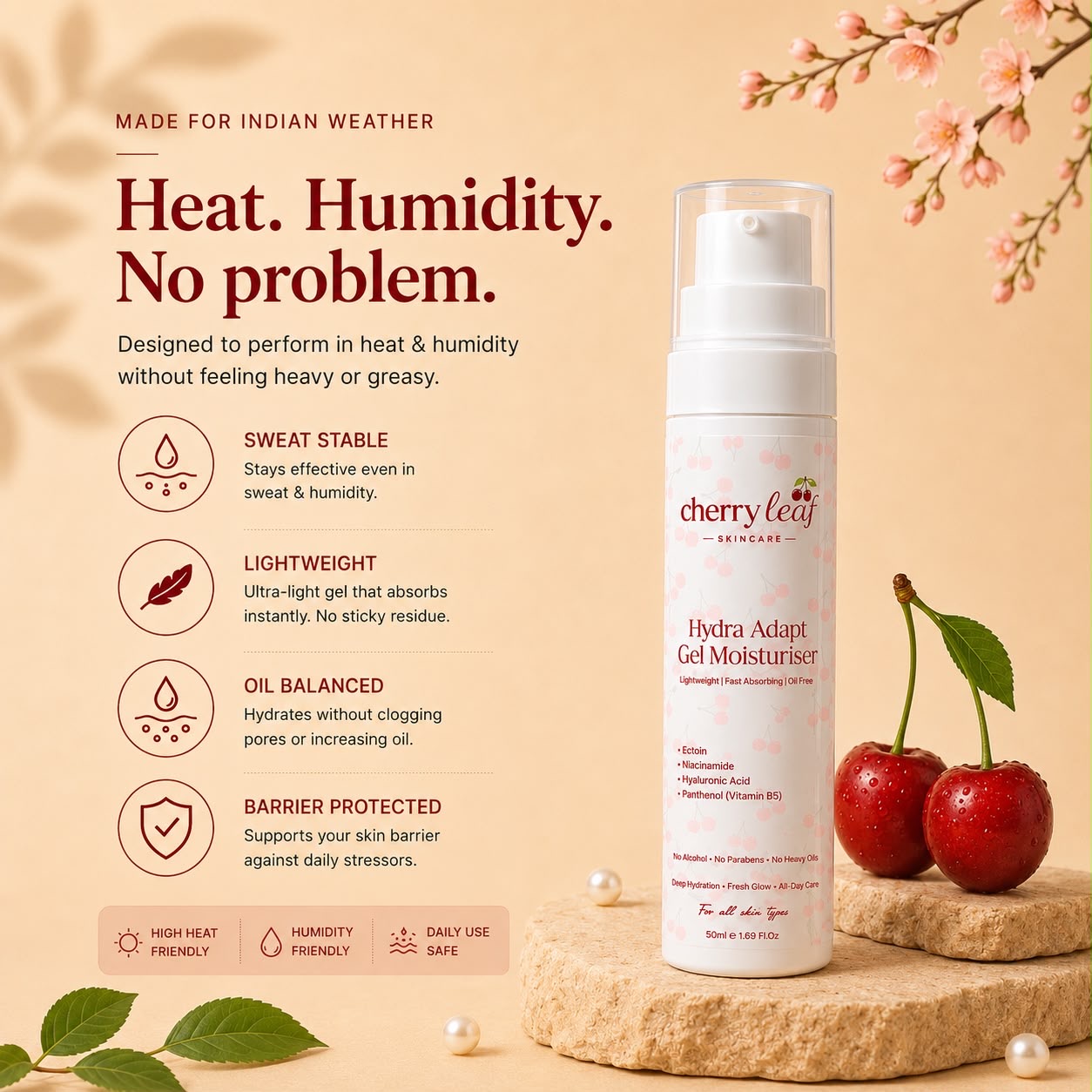 Heat & humidity — no problem