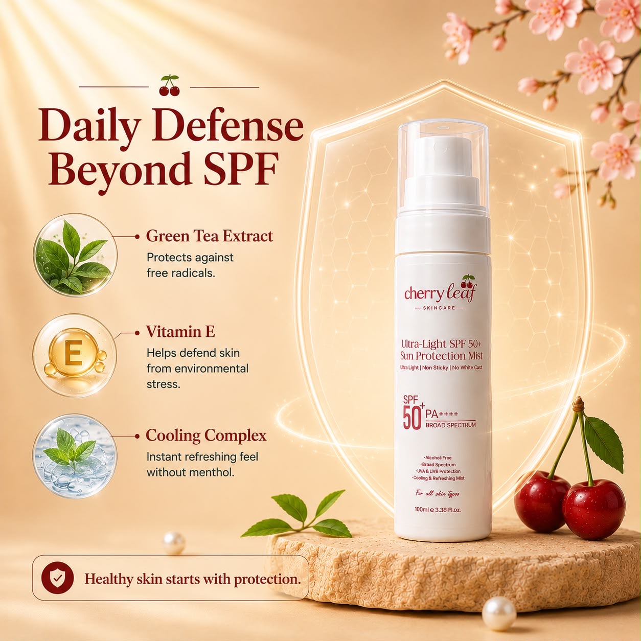 Daily defense beyond SPF