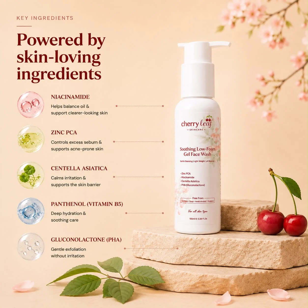Powered by skin-loving ingredients