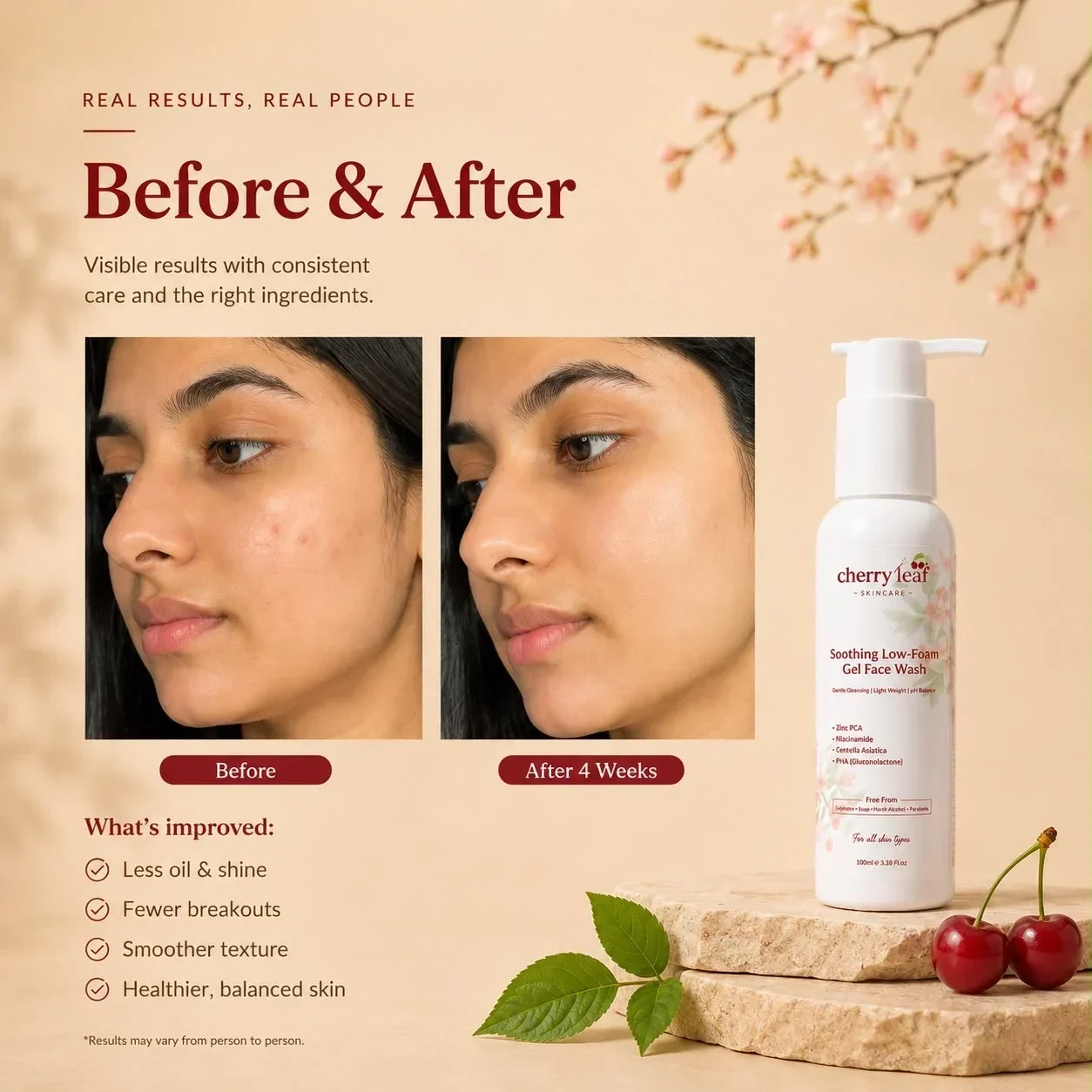Before & after — real results, real people