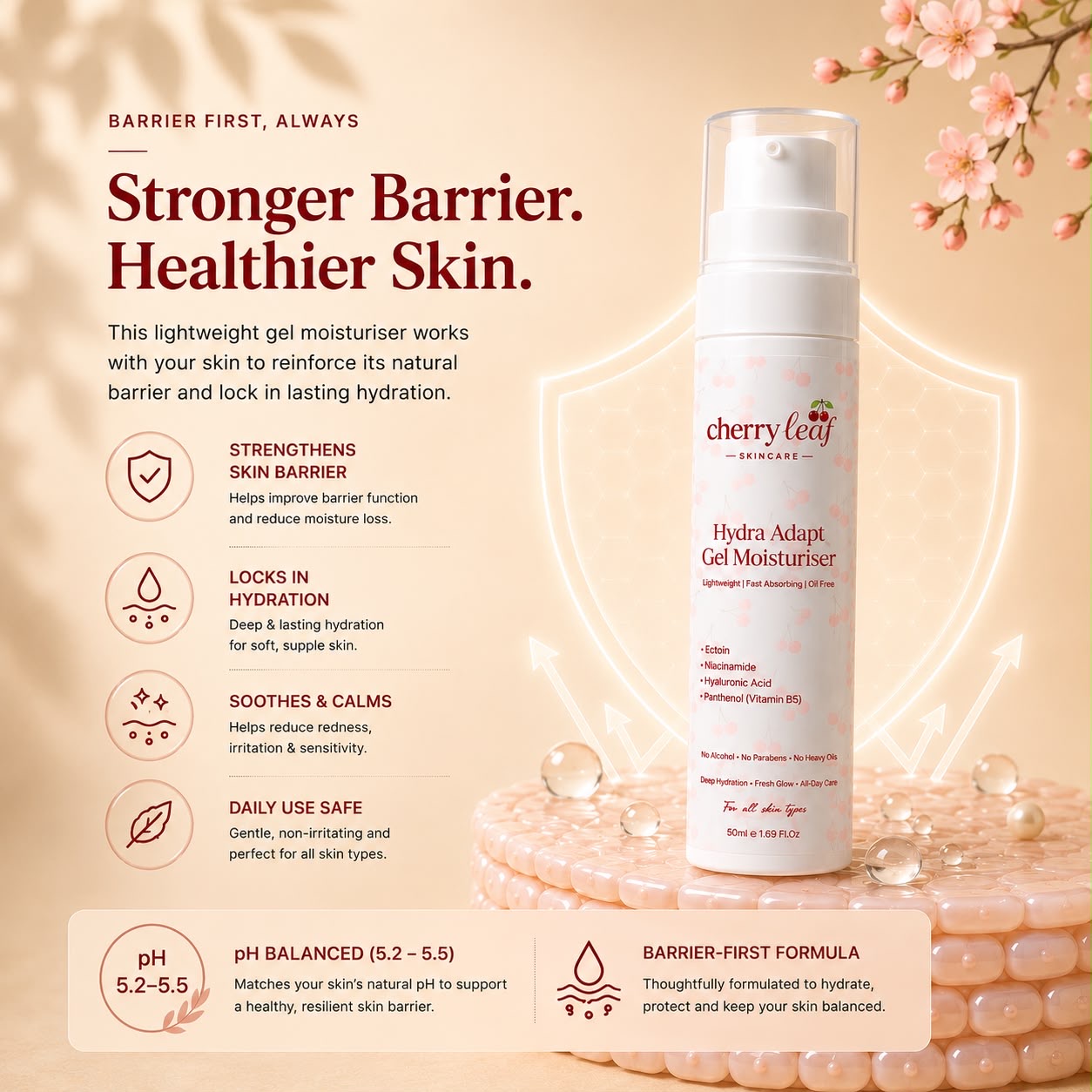 Stronger barrier, healthier skin
