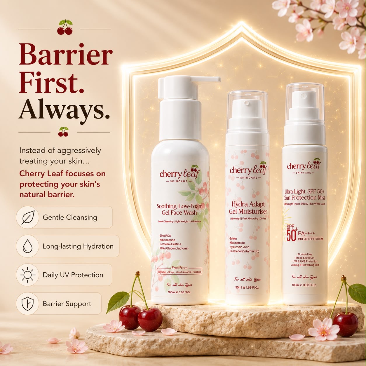 Barrier First. Always — Cherry Leaf philosophy